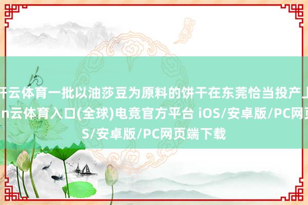开云体育一批以油莎豆为原料的饼干在东莞恰当投产上市-开yun云体育入口(全球)电竞官方平台 iOS/安卓版/PC网页端下载